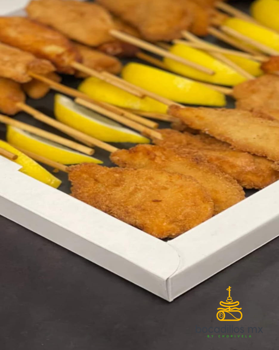 Mini Milanesa De Pollo Al Limón