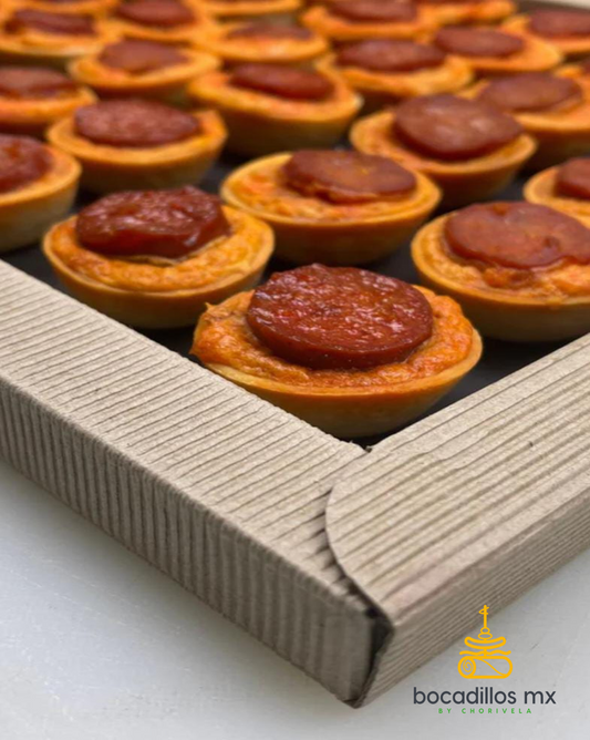 Mini Tartaletas De Chorizo Picante