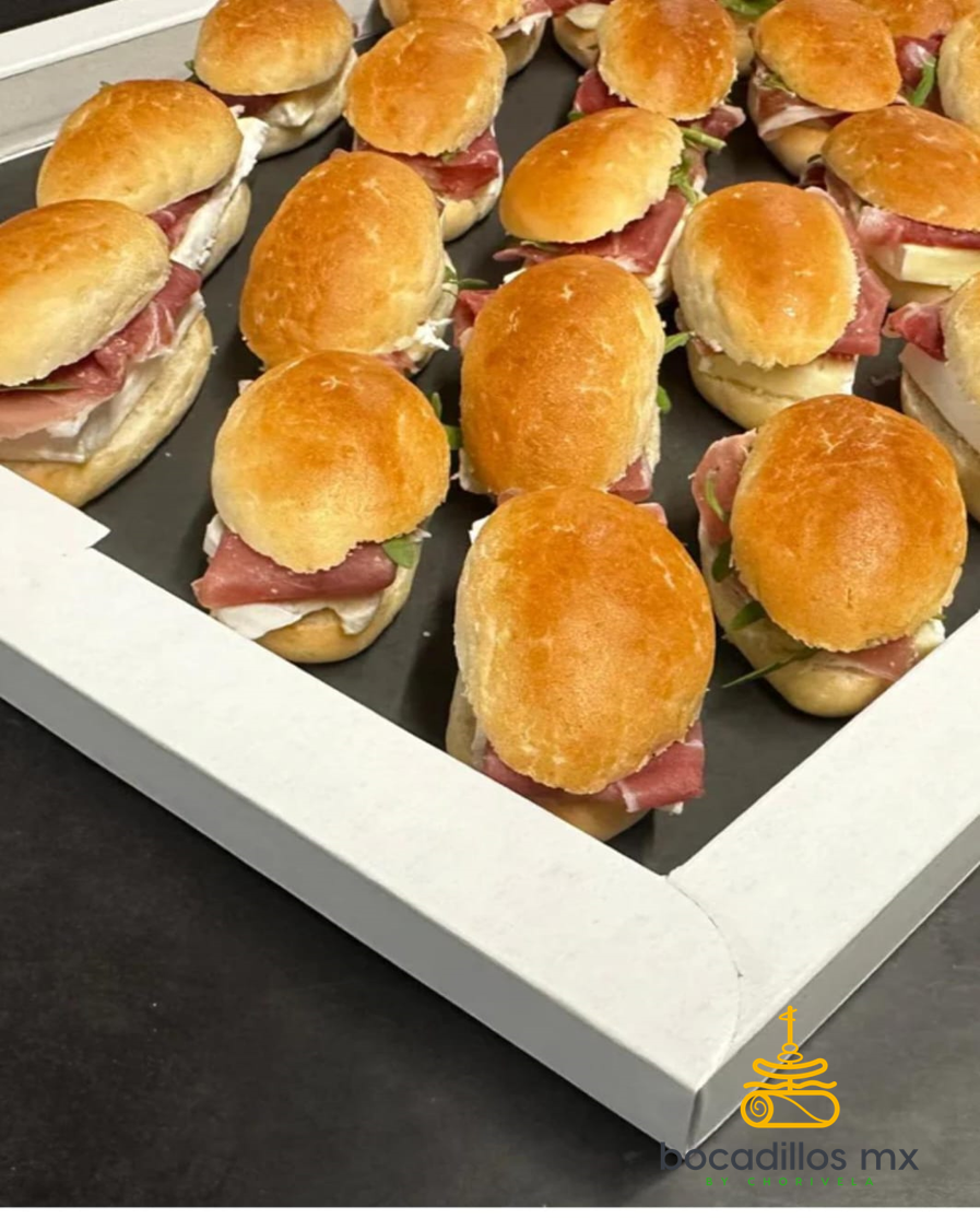 Mini marina de Brie y Jamón de Parma