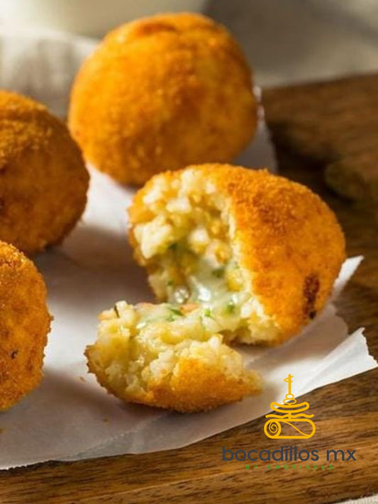 Croqueta de papa y pollo