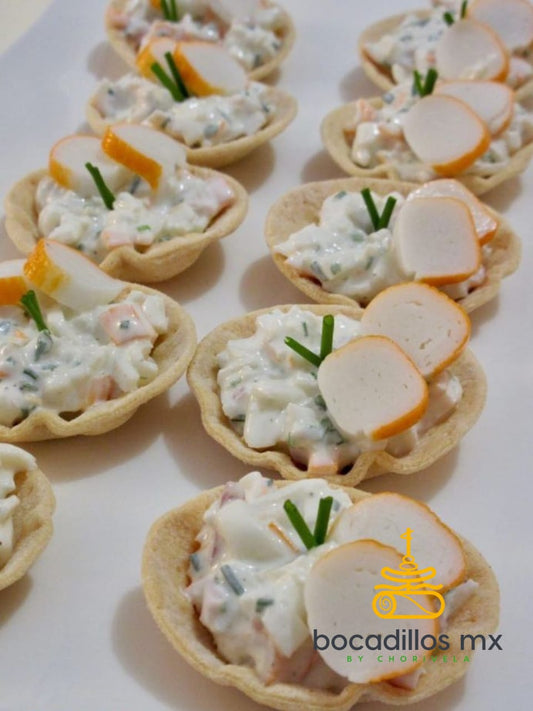 Montado de surimi